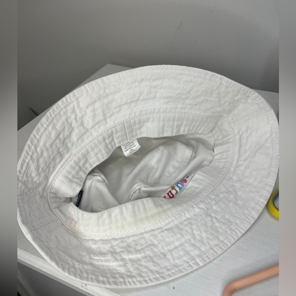 Decky Venture Out Rainbow Embroidered Bucket Hat Heavy Canvas Stitching Pride - Picture 3 of 9